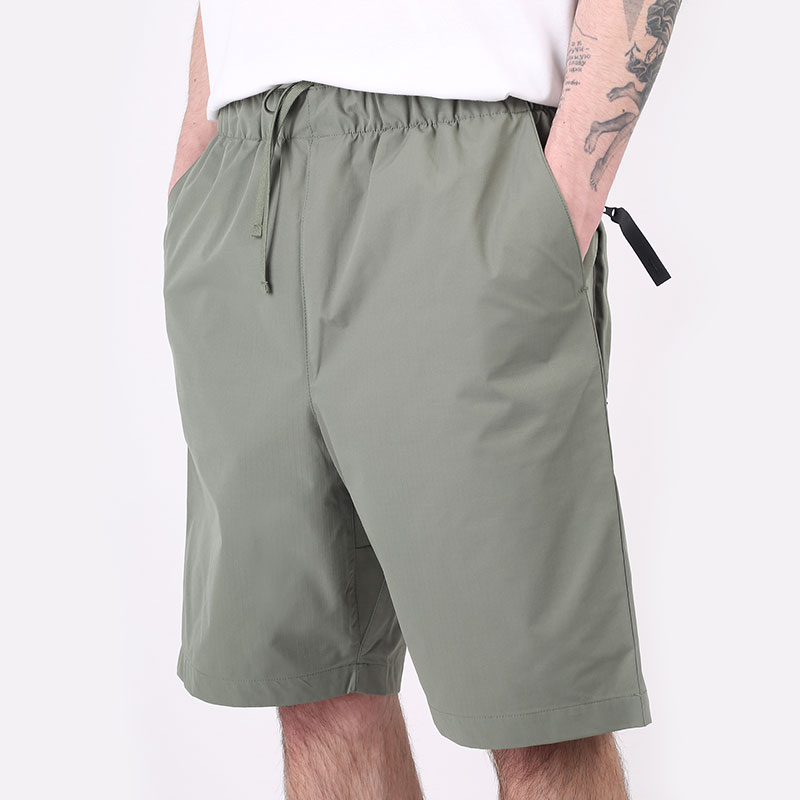 мужские зеленые шорты  Carhartt WIP Hurst Short I028707-dollar green - цена, описание, фото 1